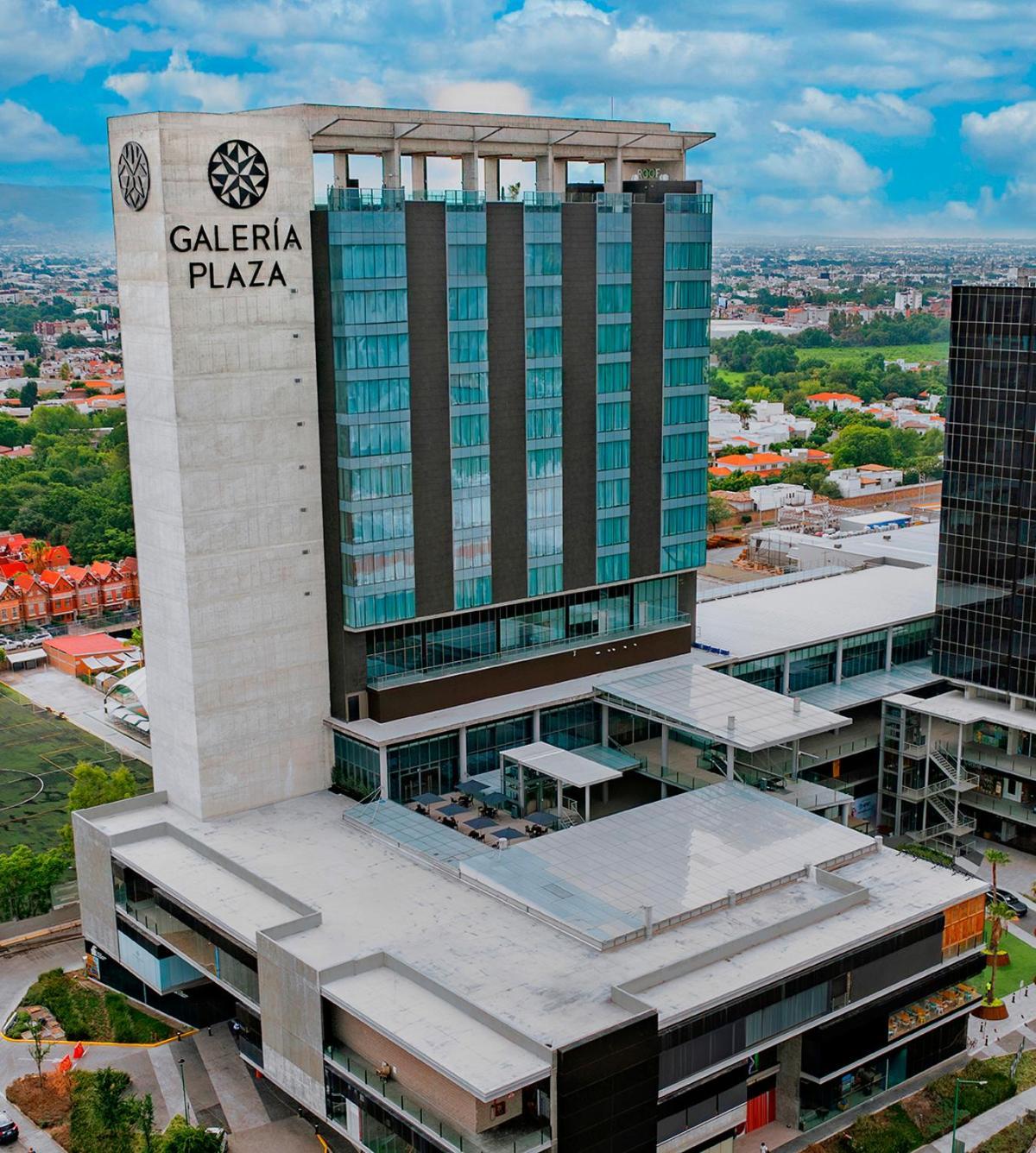 Galeria Plaza Leon Hotel Eksteriør billede